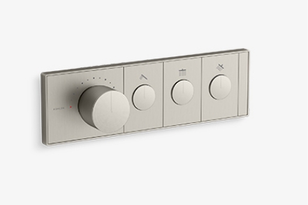 anthem control panel in brushed nickel